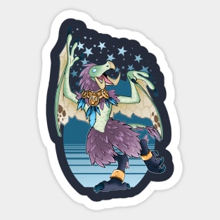 Zanda-starry Sticker